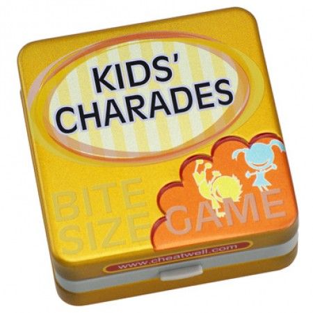 Bite Size Tin Games - Kid's Charades