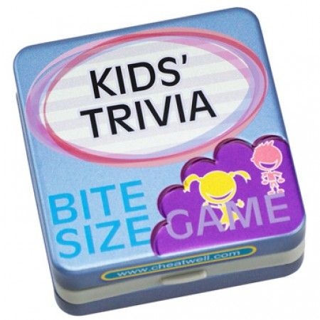 Bite Size Tin Games - Kid's Trivia