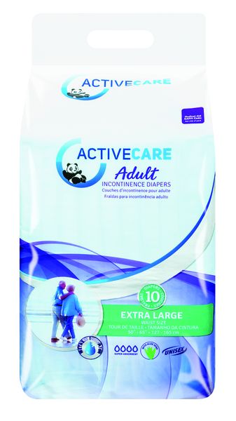 Active Care Adult Diapers Extra Large - Pack of 10
