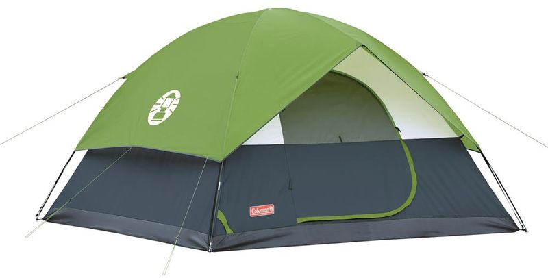Coleman Sundome 6 Person Family Camping Dome Tent