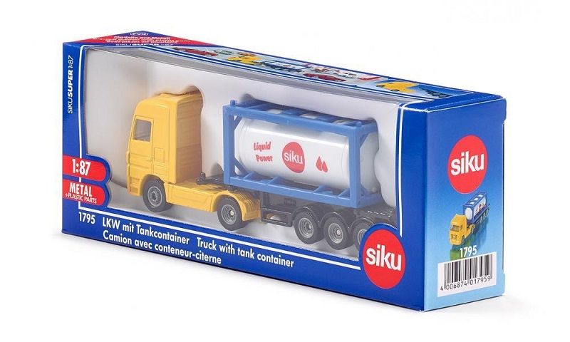 Siku 1/87 Truck With Tank Container