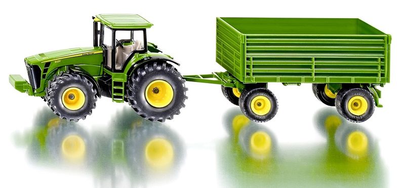 Siku 1/50 John Deere Tractor with Trailer