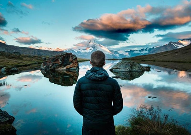 workART Curated Photographic Canvas - High Place by Joshua Earle