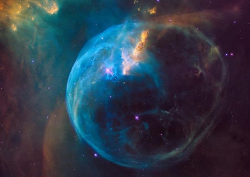 workART Curated Photographic Canvas - Planet by NASA