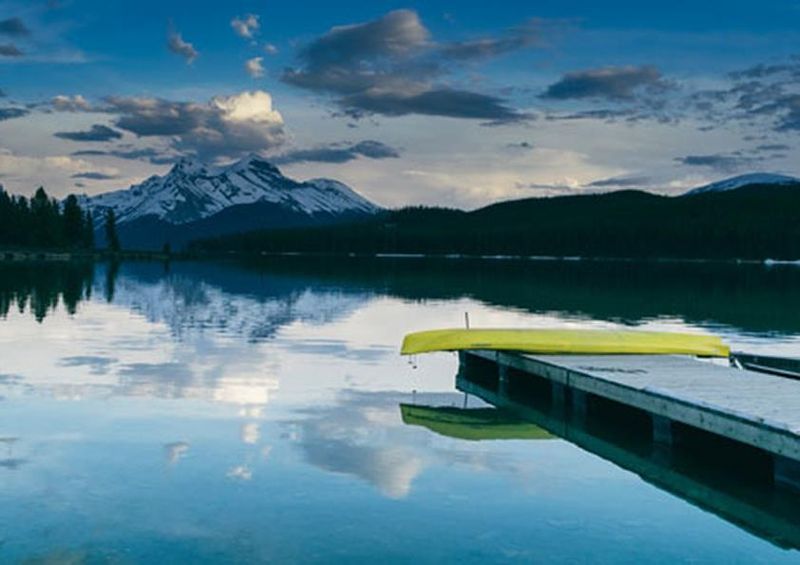 workART Curated Photographic Canvas - Still Lake by Blake Richard