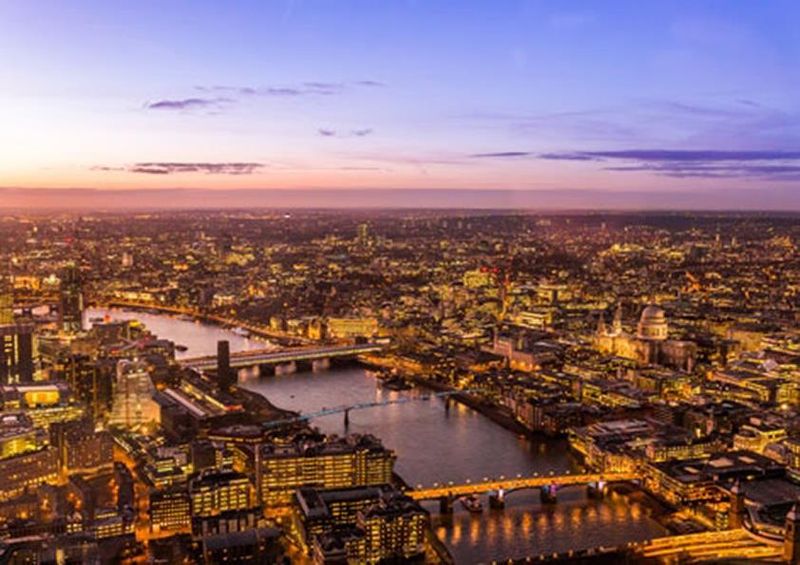 workART Curated Photographic Canvas - London Night by Luis Llerena