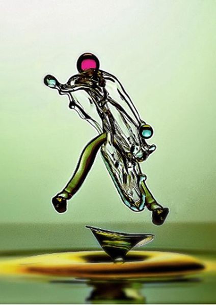 workART Curated Photographic Canvas - Joggin Water by 1x Com