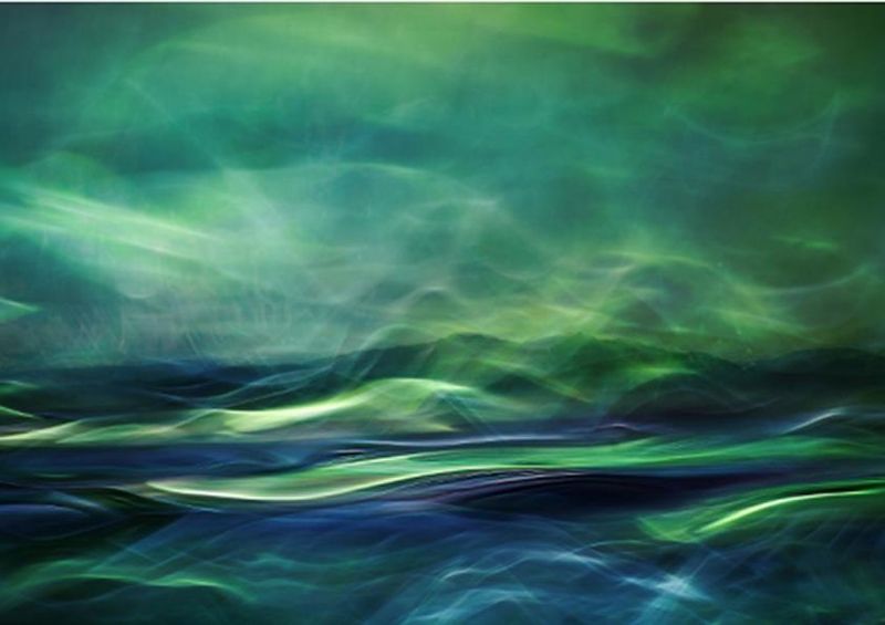 workART Curated Photographic Canvas - Those Northern Lights by 1x Com