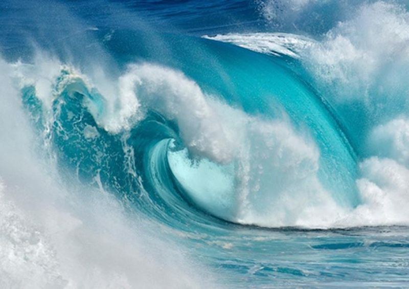 workART Curated Photographic Canvas - When the Ocean Turns by Daniel Montero