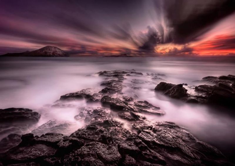 workART Curated Photographic Canvas - Somewhere Between Light and Shadow by Mark Yugawa