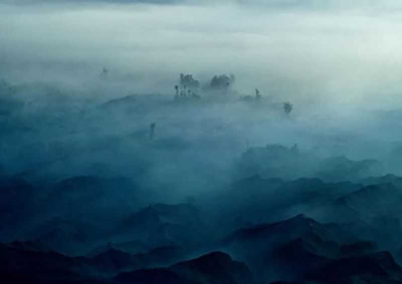 workART Curated Photographic Canvas - Land of Fog by Rudi Gunawan