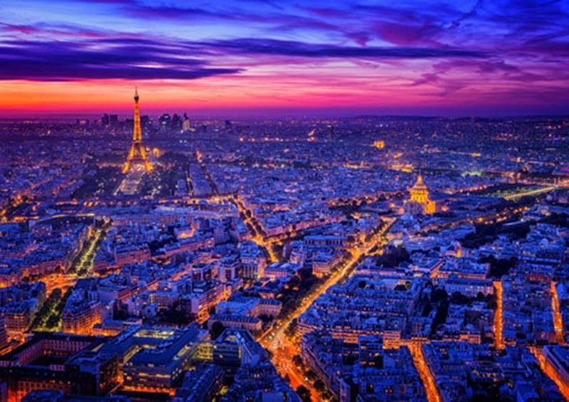 workART Curated Photographic Canvas - Paris I by Juan de Pablo
