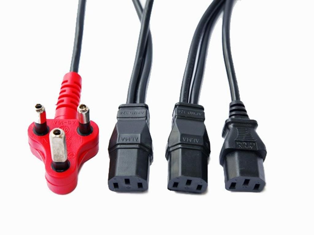 3 Way IEC Power Cable Shop Today. Get it Tomorrow!