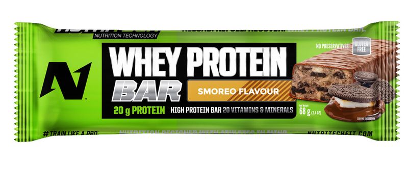 Nutritech Whey Protein Bars - Smoreo