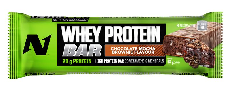 Nutritech Whey Protein Bars - Chocolate Mocha Brownie