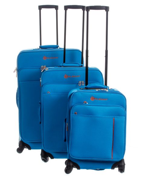 Elegant Everest Collection 3 Piece Spinner Set- Sky Blue