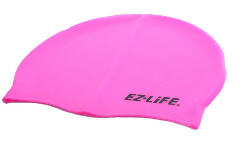 Senior Silicone Swim Cap - Pink
