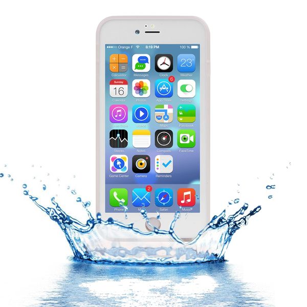 Tuff-Luv Water Resistant Case for iPhone 7 Plus - Clear Transparent