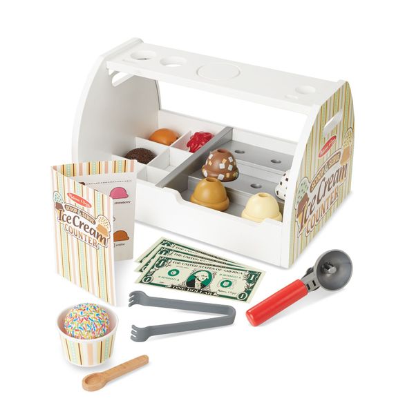 Melissa &amp; Doug Scoop And Serve Ice Cream Counter