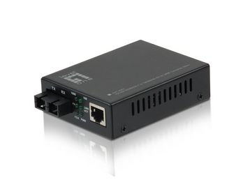 Level 1 RJ45 Fibre MMF SC 1000mbps Converter