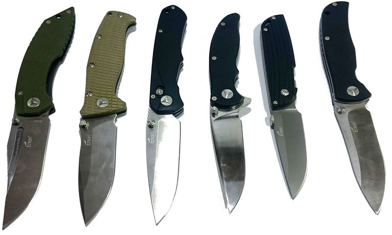Enlan Complete Set of 6 Numbered Knives