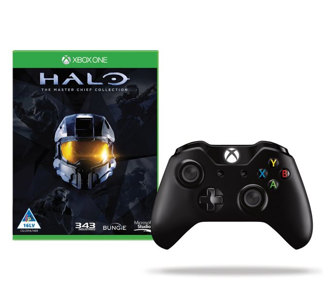 Wireless Controller + Halo: The Master Chief Collection (Xbox One)