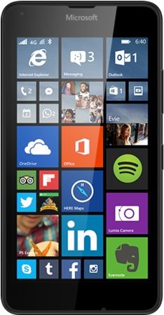 Microsoft Lumia 640 LTE 8GB Single Sim - Black
