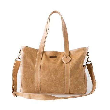 Mally Luxury Leather Baby Bag With Changing Mat Tan Online Mally Luxury Leather Baby Bag With Changing Mat Tan