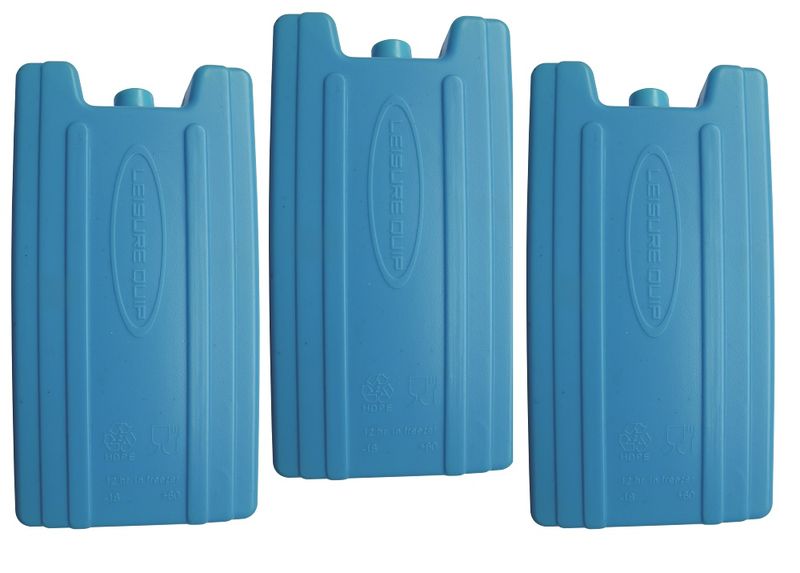 Leisurequip Non Toxic Ice Bricks - Pack of 3 - 110ml