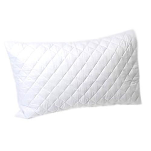 Simon Baker - Quilted Pillow Protector Set - White