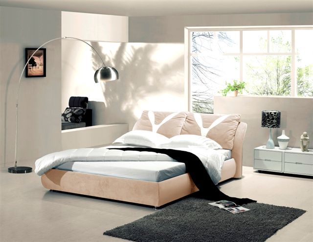 Simon Baker - Taupe Suede Bed Base Wrap