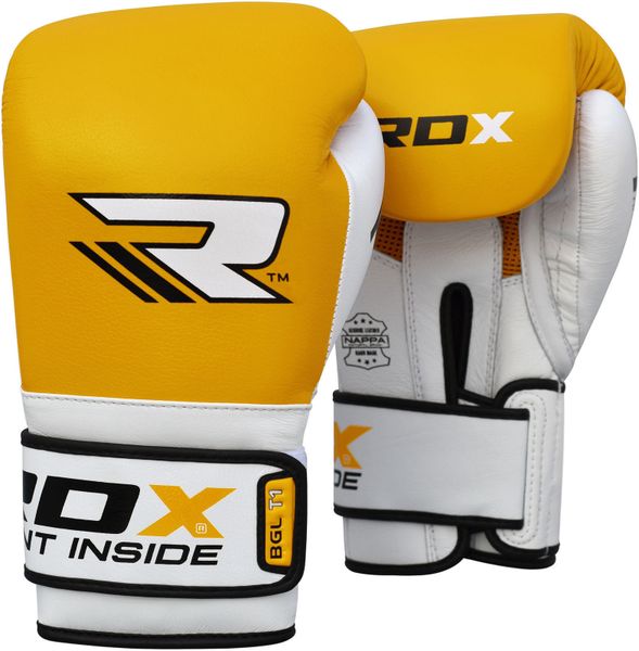 RDX BGL -T1 Gel Pro Boxing Glove - Yellow