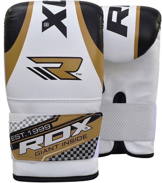 RDX Boxing Bag Mitts - Golden (One Size)