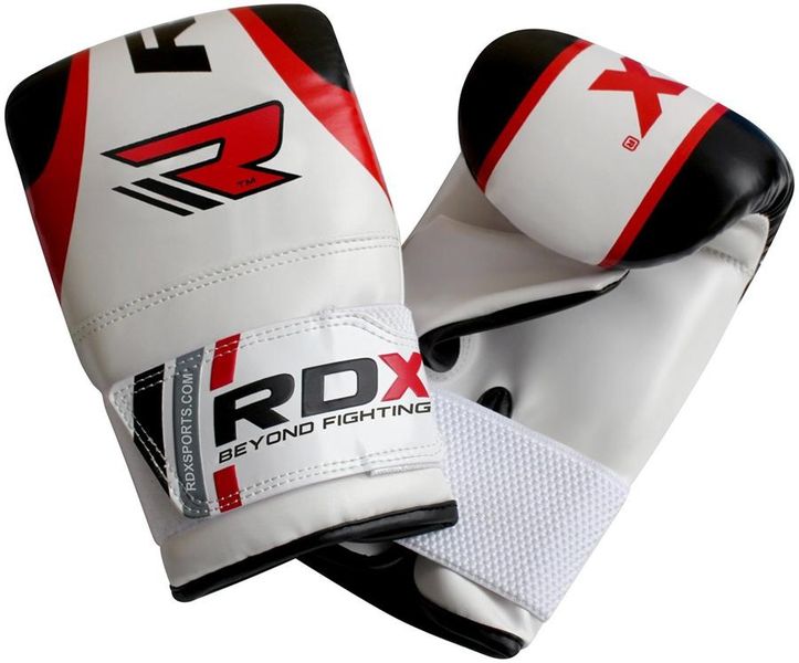 RDX Boxing Bag Mitts - Gel Red (One Size)