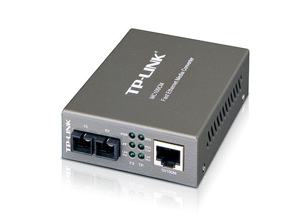 TP-Link 100Mbps RJ45 to Multi-Mode SC Fibre
