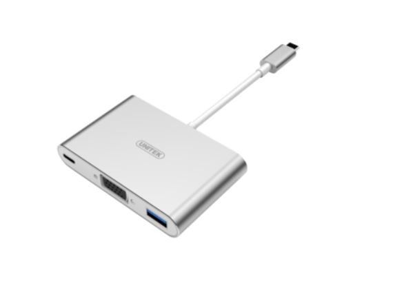 Unitek USB 3C 1-P USB 3.0 2-P USB 2.0 VGA