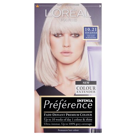 Loreal Paris Preference Very Light Pearl Blonde 10 21 Buy