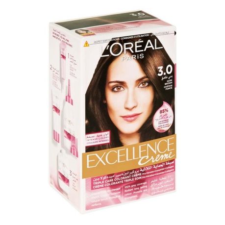 Loreal Paris Excellence Creme Intense Dark Brown 3