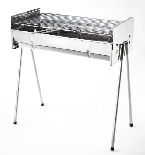 Metalix - Portable Braai Stainless Steel - 62cm Grid