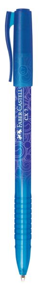 Faber-Castell CX7 0.7mm Ballpoint Pens - Blue (Box of 10)