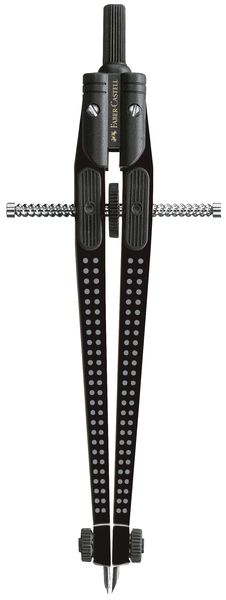 Faber-Castell Quick-Set Compass Grip Black