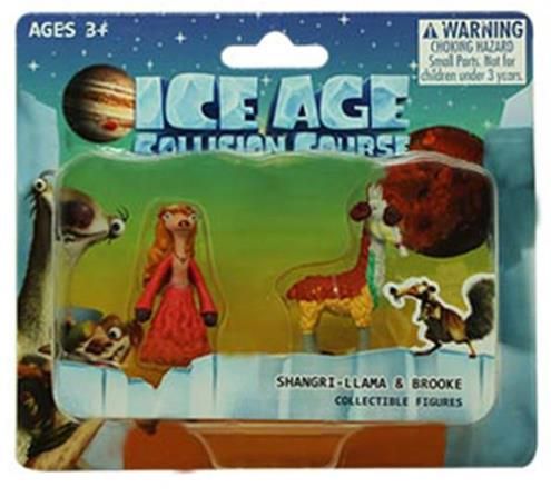 Ice Age 5 Blister Card - Shangri-Llama &amp; Brooke