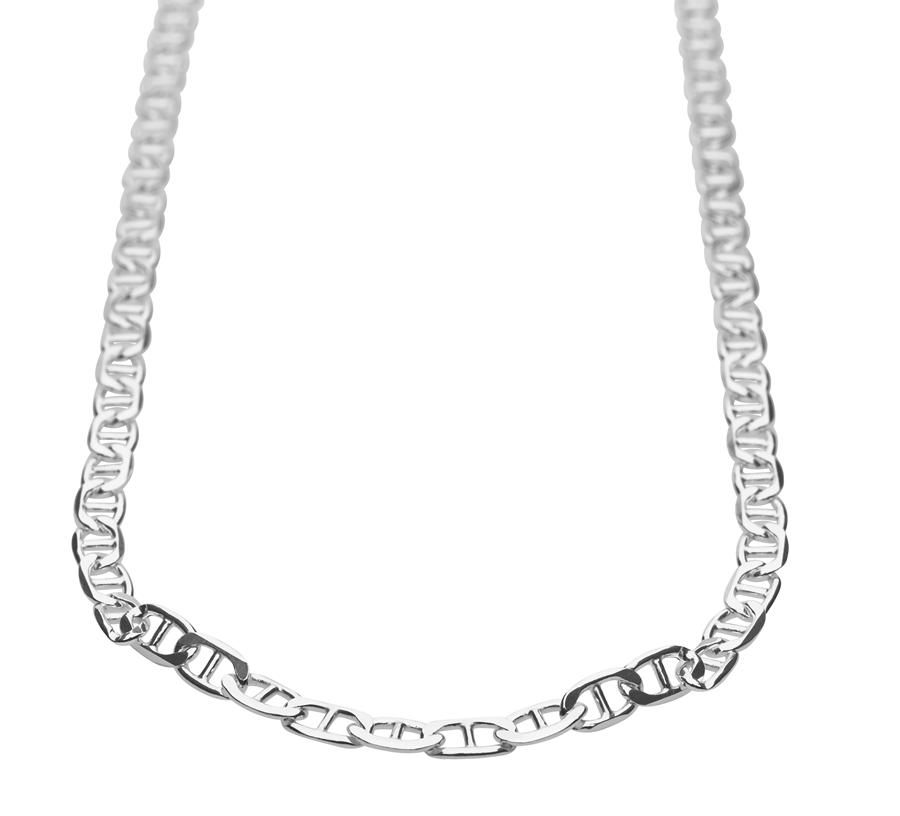 925 Sterling Silver 55cm Gucci Link Necklace | Shop Today. Get it ...