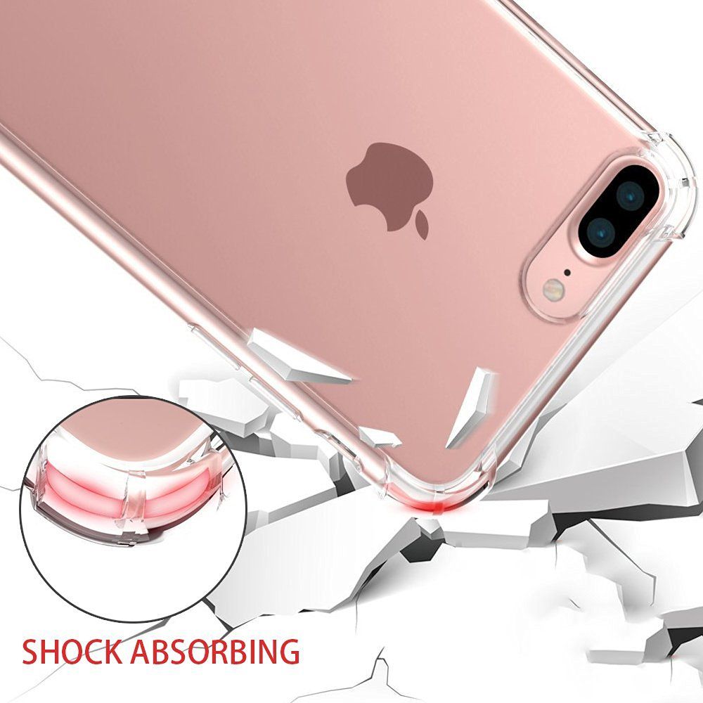 Shockproof Tpu Case For Iphone 7 Plus Clear Buy Online In South Africa Takealot Com