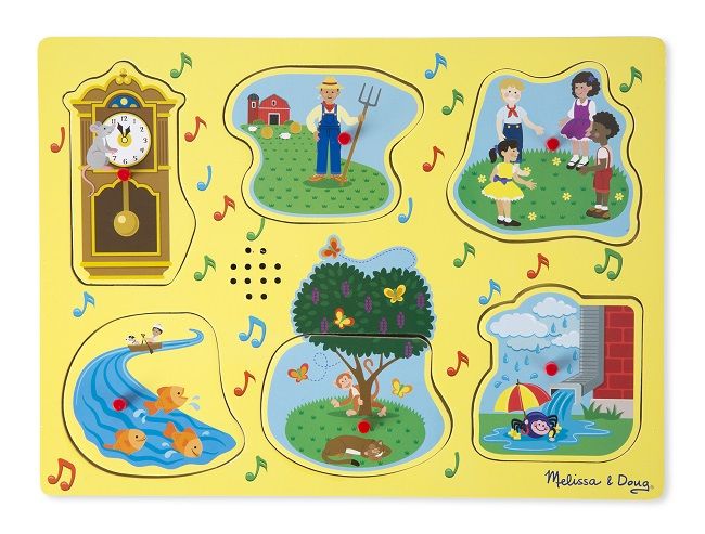 Melissa &amp; Doug Nursery Rhymes 1 - Sound Puzzle