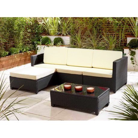 5 piece rattan set