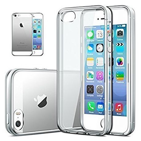 poort Blauwe plek Symmetrie Protective Gel Skin Cover Case For Iphone 5 5S And 5Se - Transparent Clear  | Buy Online in South Africa | takealot.com