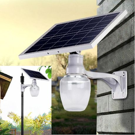 solar panel to power garden lights