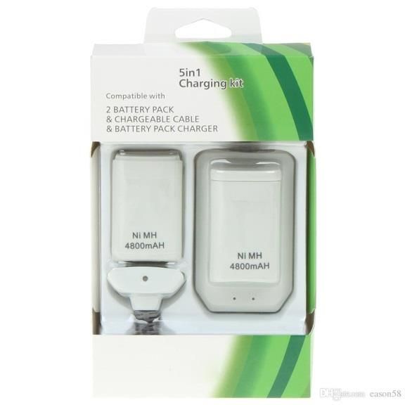 Xbox 360 Generic controllers 4-in-1 Battery Pack Dock