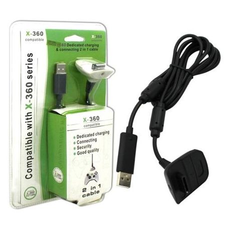 Replacement Dedicated Connecting Charger/Data Cable For Xbox 360 Wireless  Controller | Buy Online in South Africa 